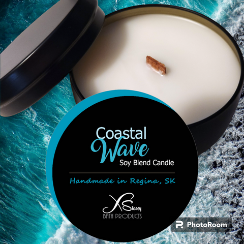 Coastal Wave Candle