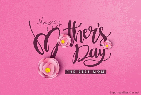 Mother's Day - Happy Mothers Day pink